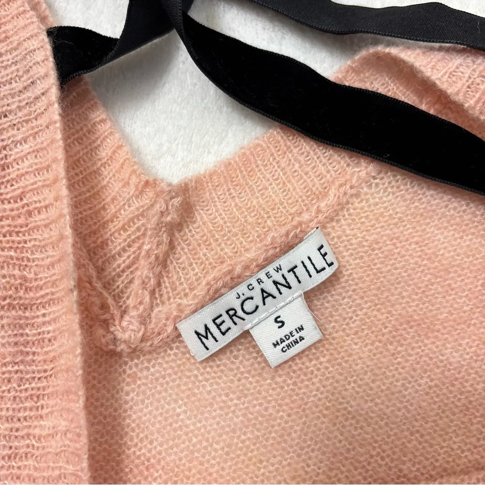 J.Crew MERCANTILE Peach Women's Alpaca Blend Sweater size S‎